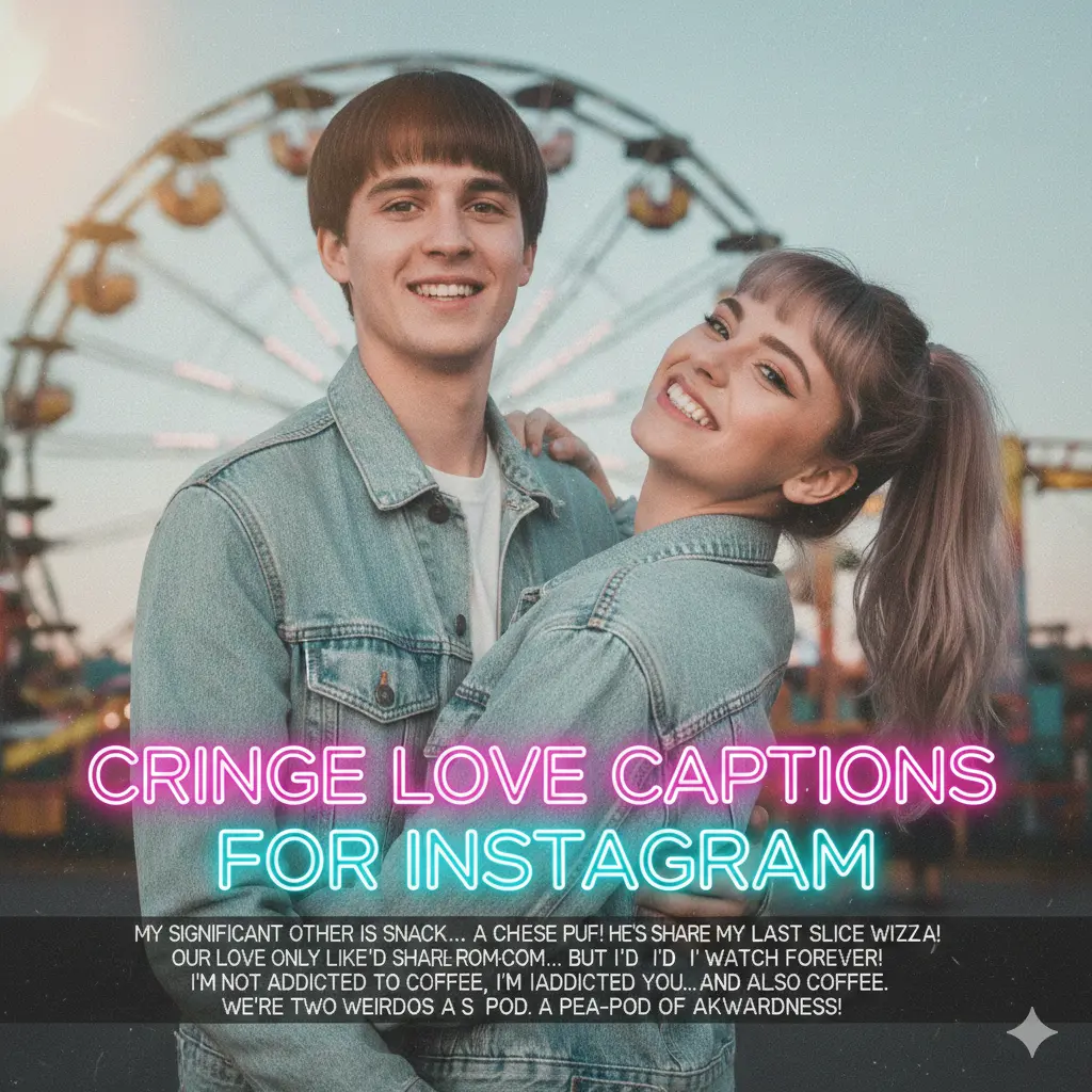 Cringe Love Captions for Instagram 