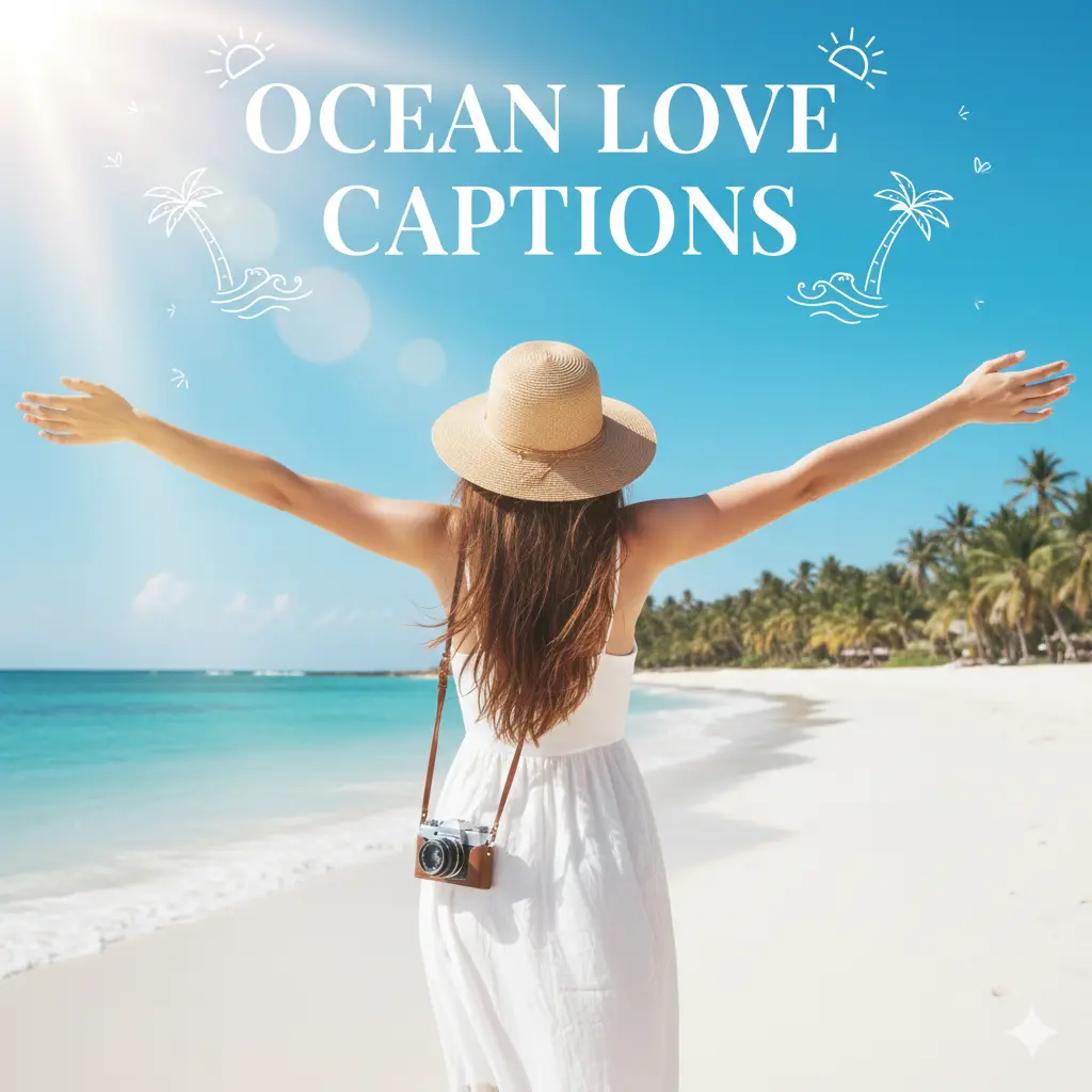 Ocean Love Captions