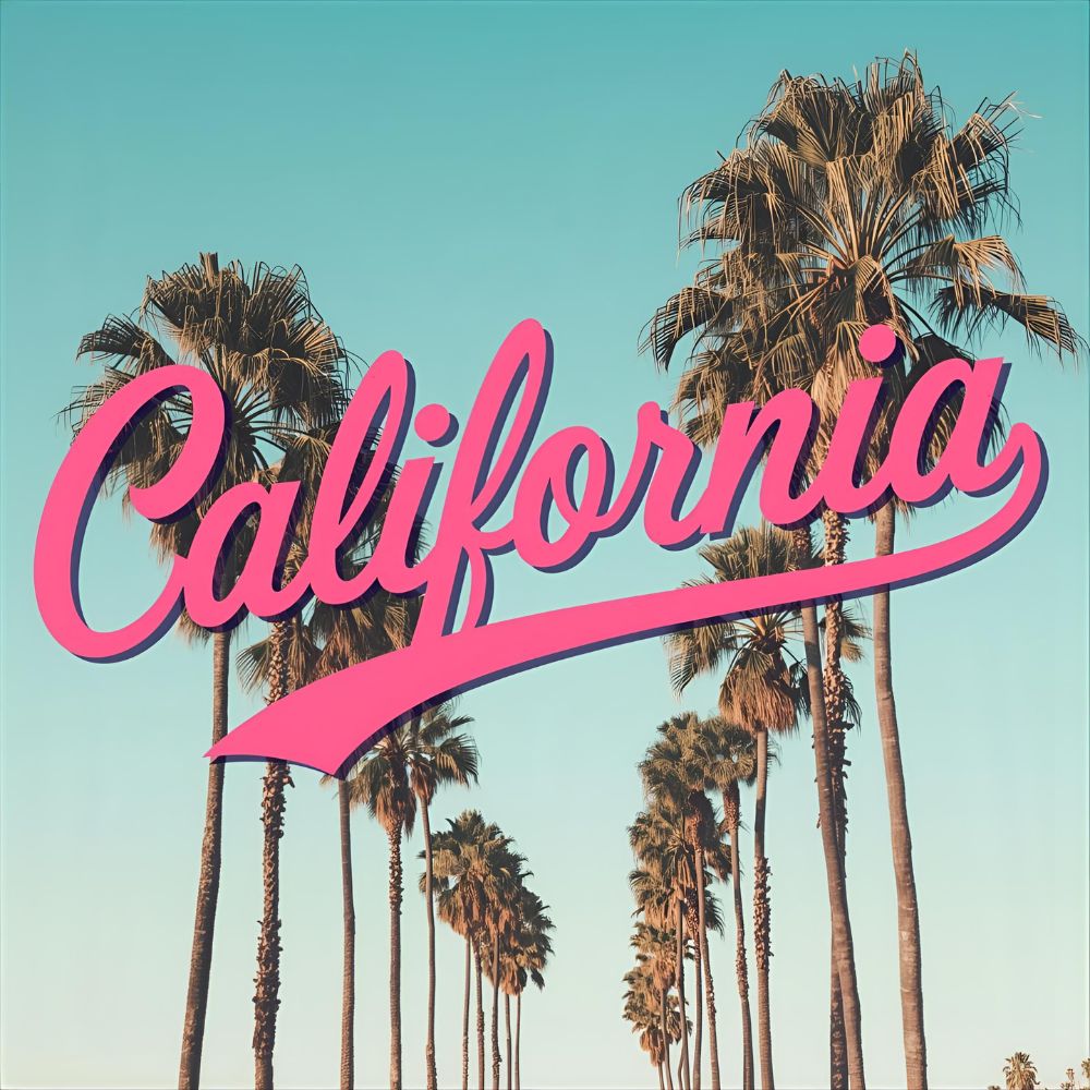 Aesthetic California Captions for Instagram