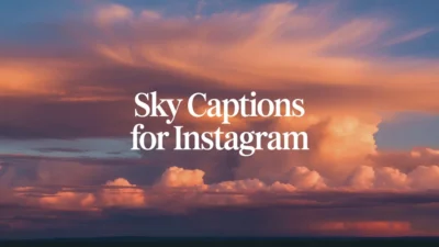 Sky Captions for Instagram