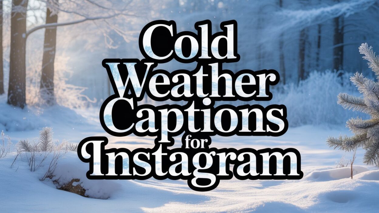 Cold Weather Captions for Instagram
