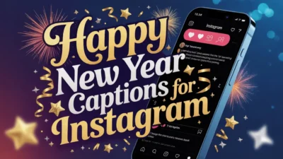 Happy New Year Captions for Instagram
