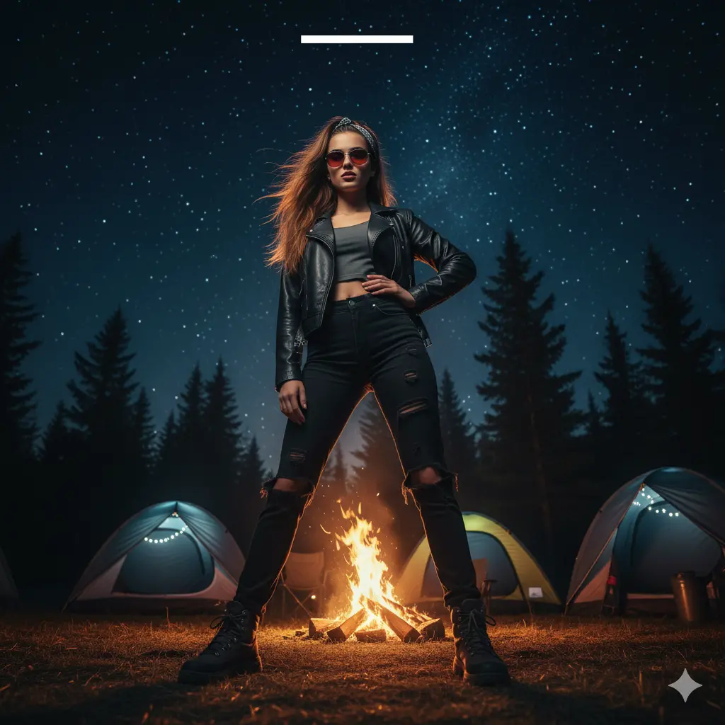 Attitude Camping Captions