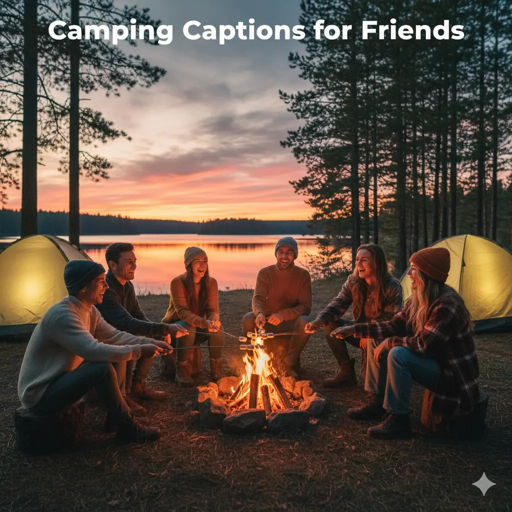 Camping Captions for Friends
