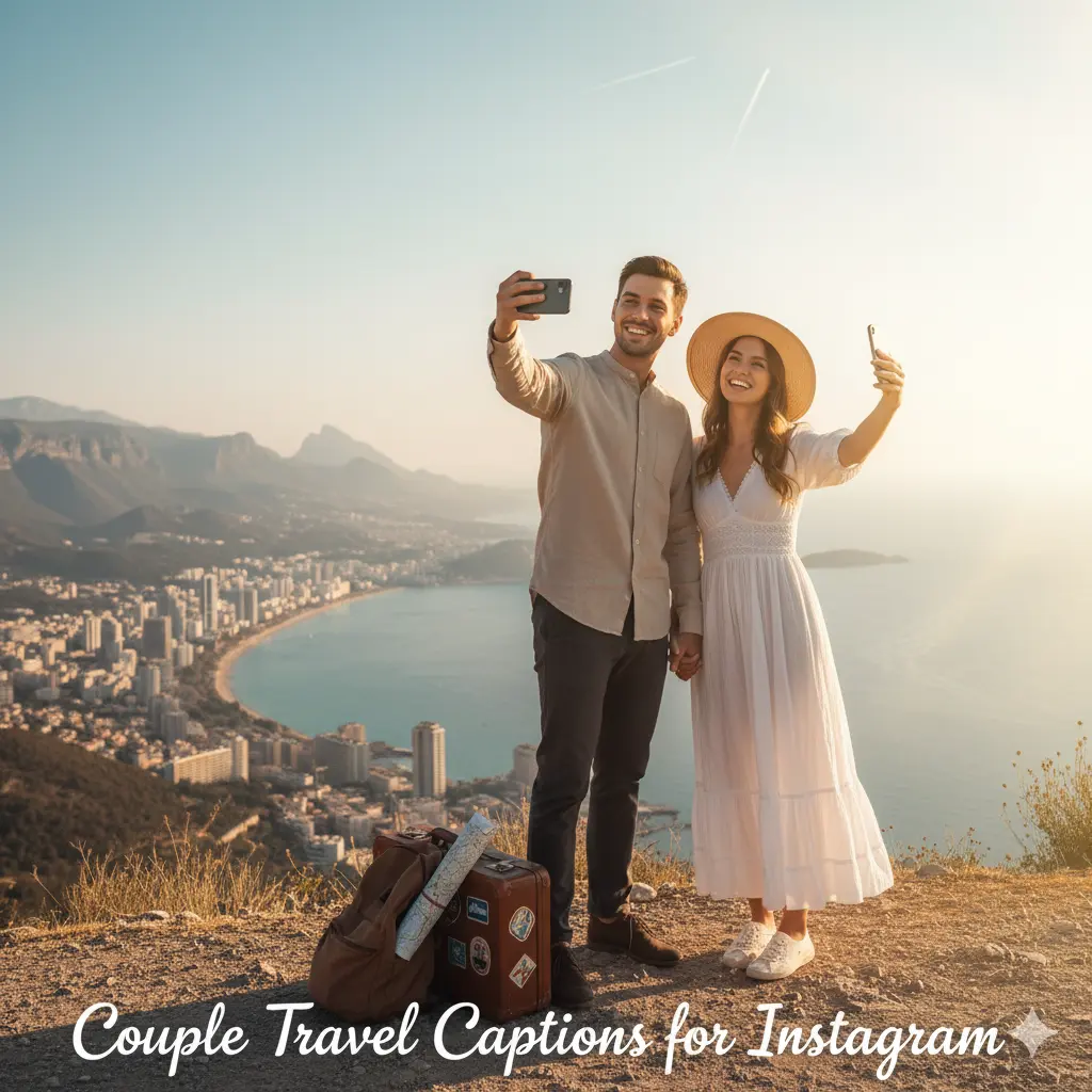 Couple Travel Captions for Instagram