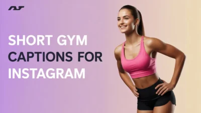 Short Gym Captions for Instagram for Girl