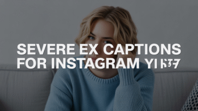 Severe Ex Captions for Instagram