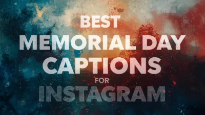 Best Memorial Day Captions for Instagram