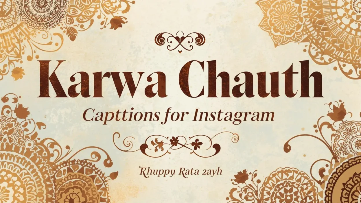 Karwa Chauth Captions for Instagram