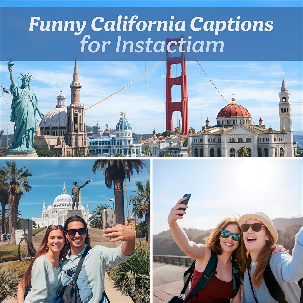 Funny California Captions for Instagram