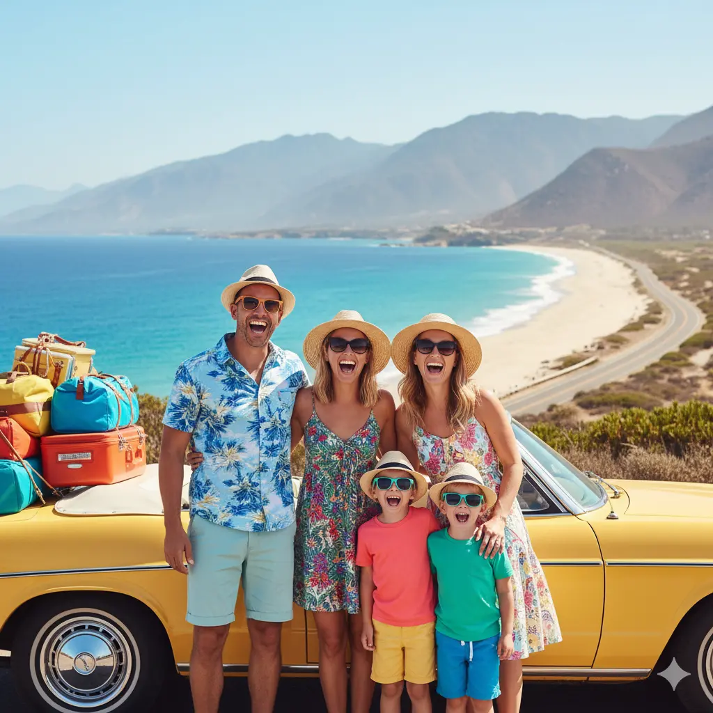 Funny Family Trip Captions for Instagram