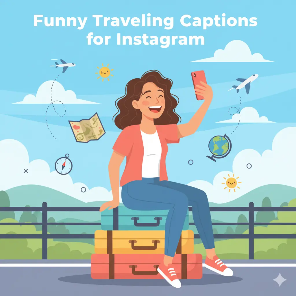 Funny Traveling Captions for Instagram