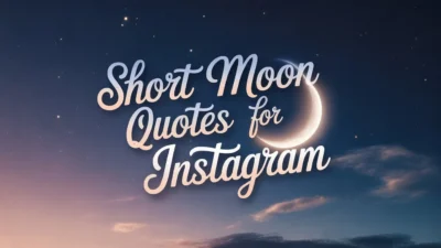 Short Moon Captions for Night Photography