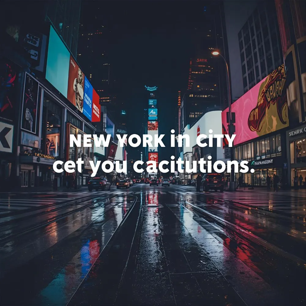 Short New York City Captions for Instagram