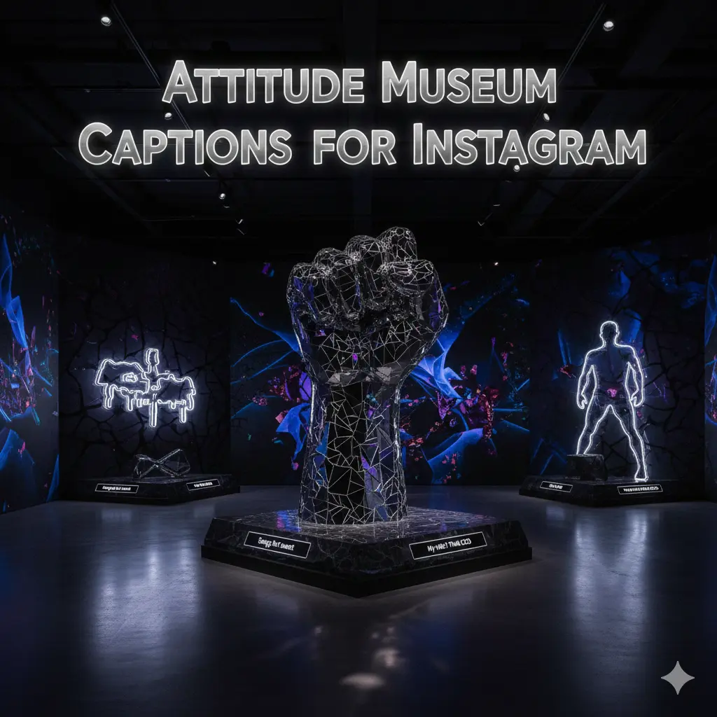 Attitude Museum Captions for Instagram