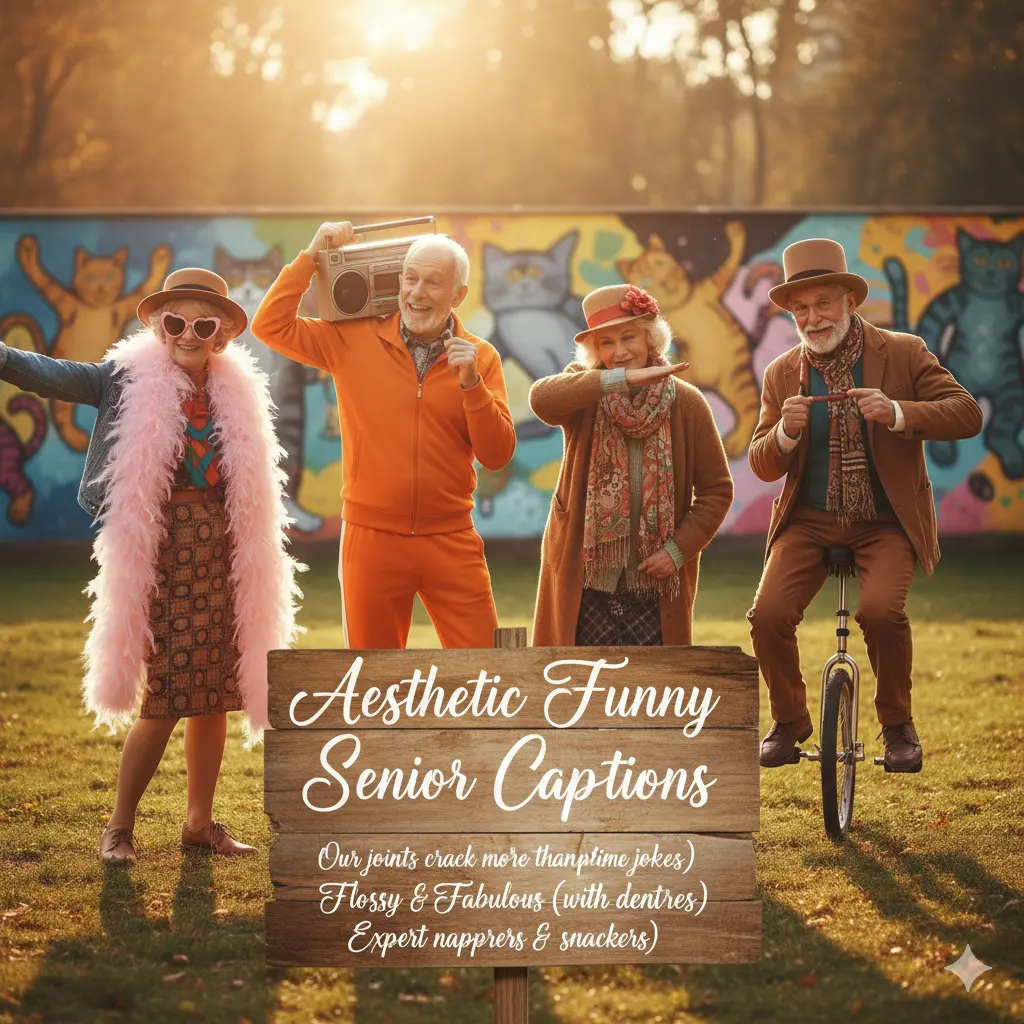 Aesthetic Funny Senior Captions 