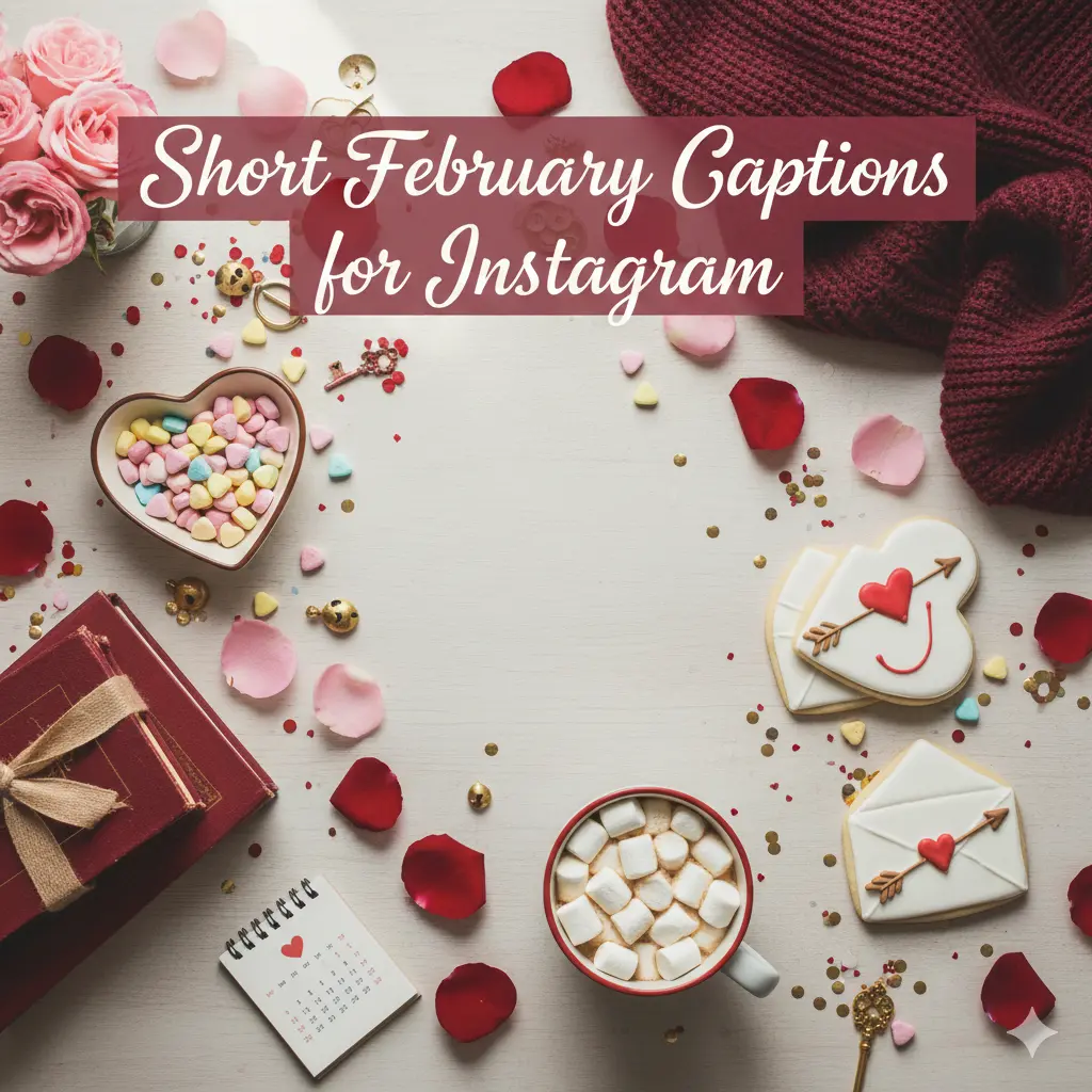 Short February Captions for Instagram