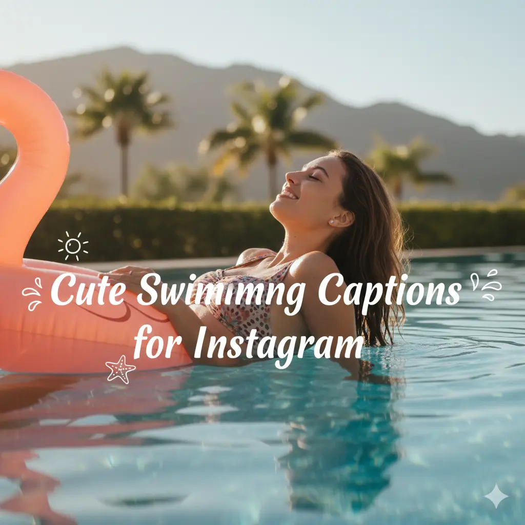 Cute Swimming Captions for Instagram