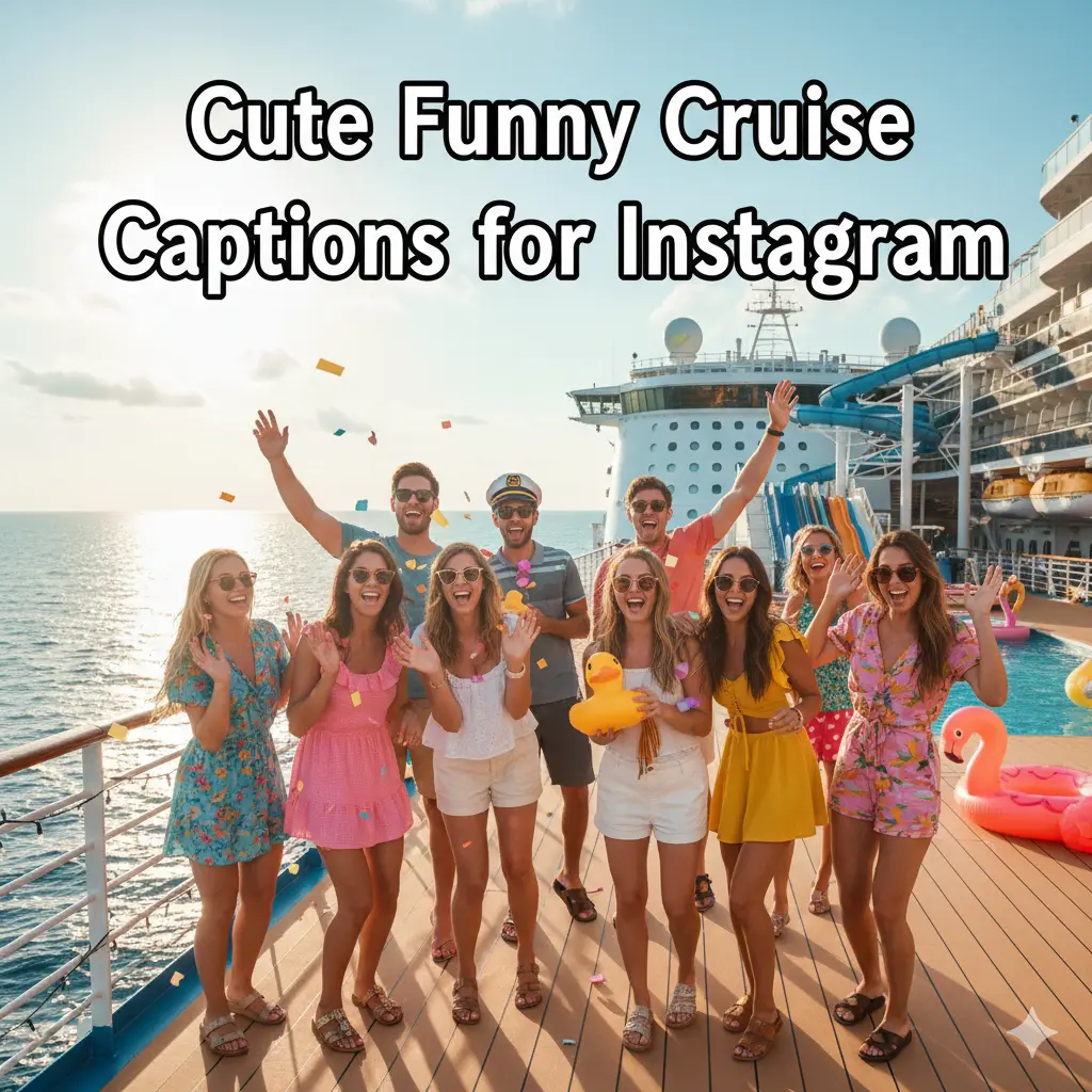 Cute Funny Cruise Captions for Instagram