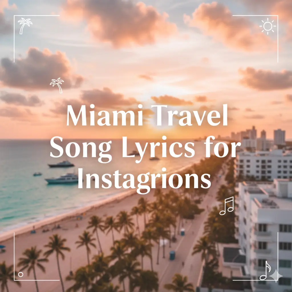  Miami Travel Song Lyrics for Instagram Captions 