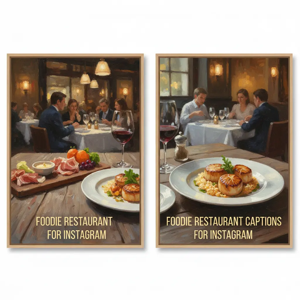 Foodie Restaurant Captions for Instagram 