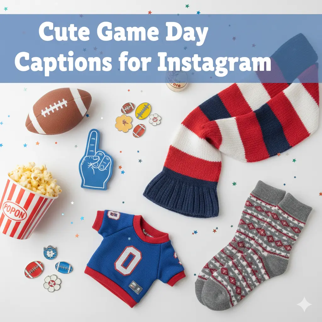 Cute Game Day Captions for Instagram