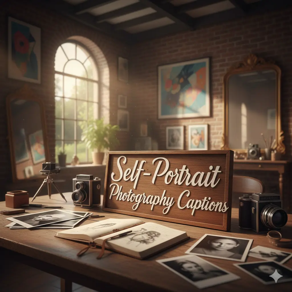 Self-Portrait Photography Captions