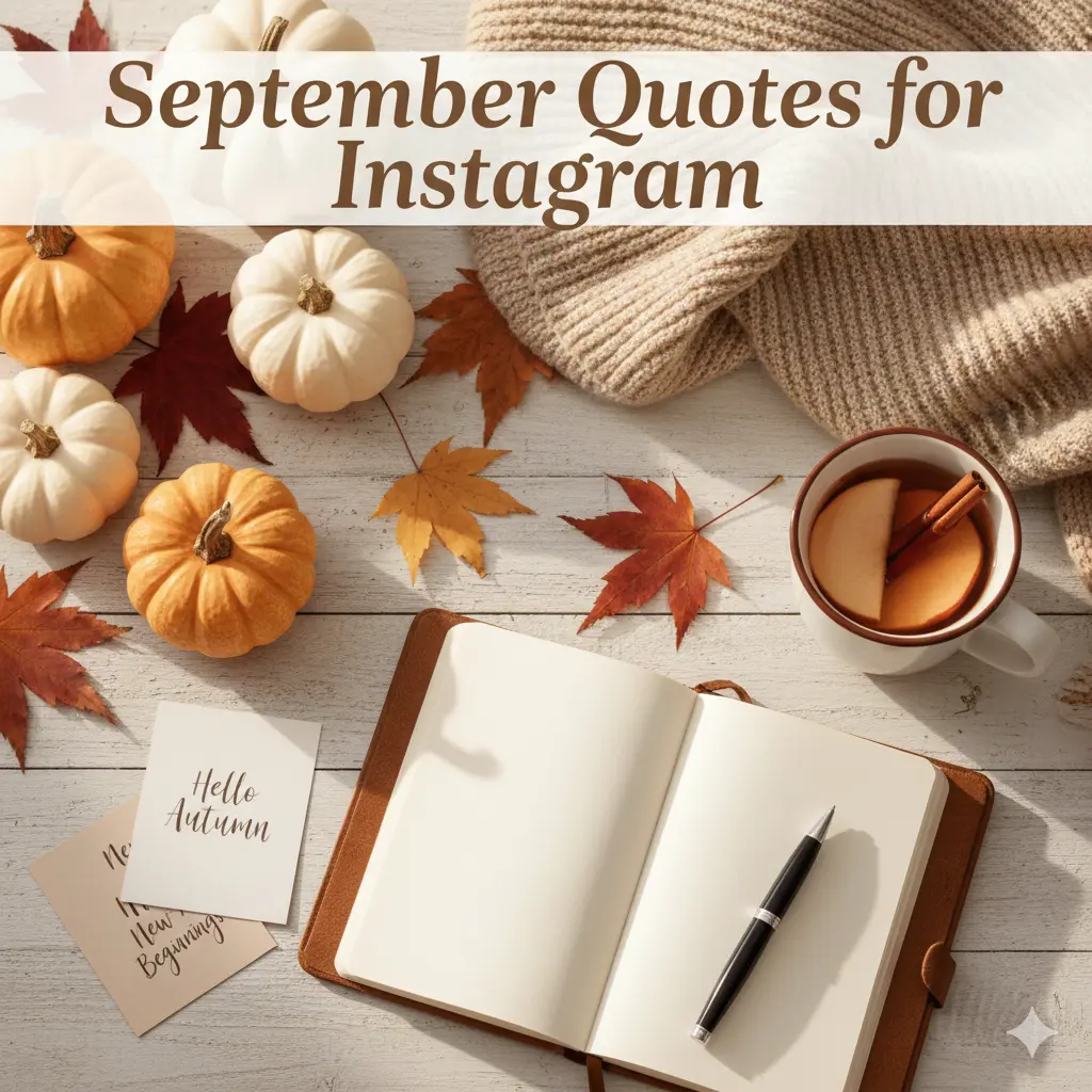  September Quotes for Instagram