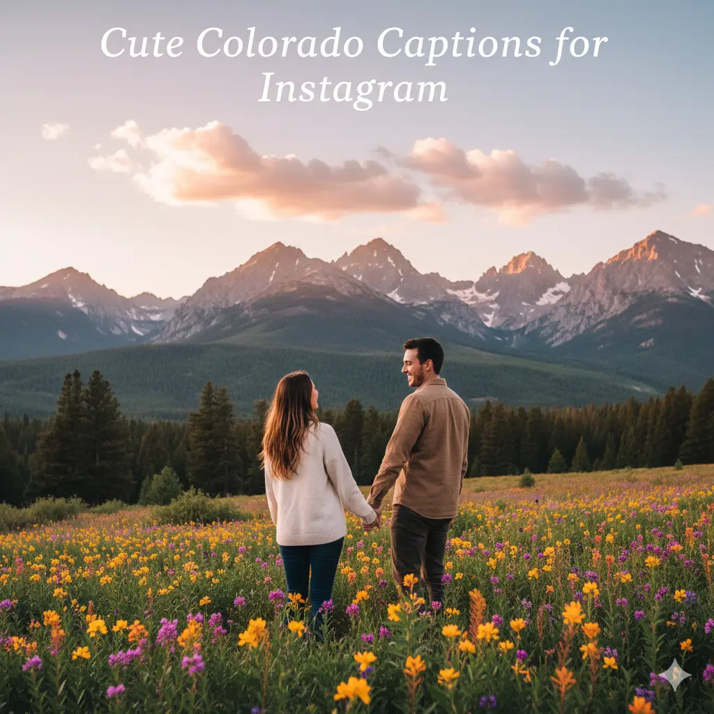 Cute Colorado Captions for Instagram
