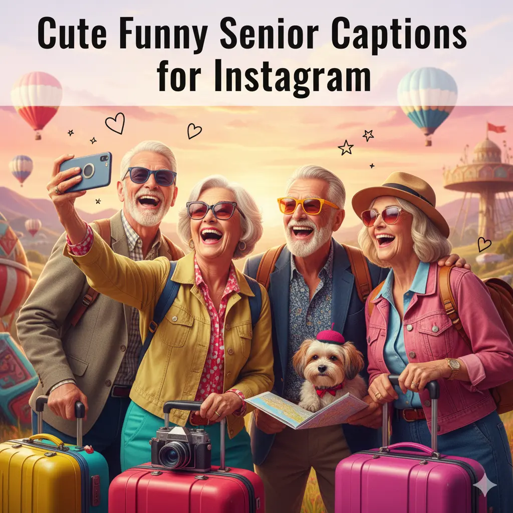  Cute Funny Senior Captions for Instagram 