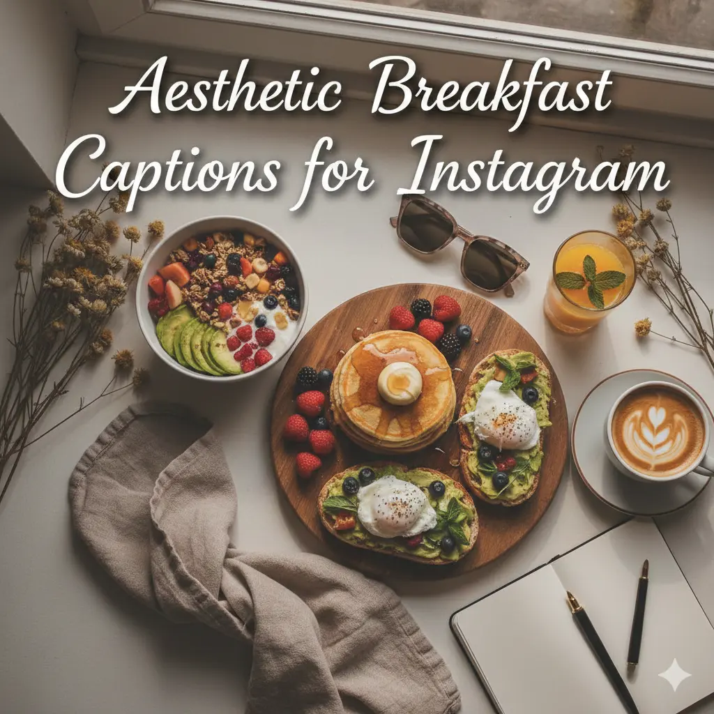 Aesthetic Breakfast Captions for Instagram
