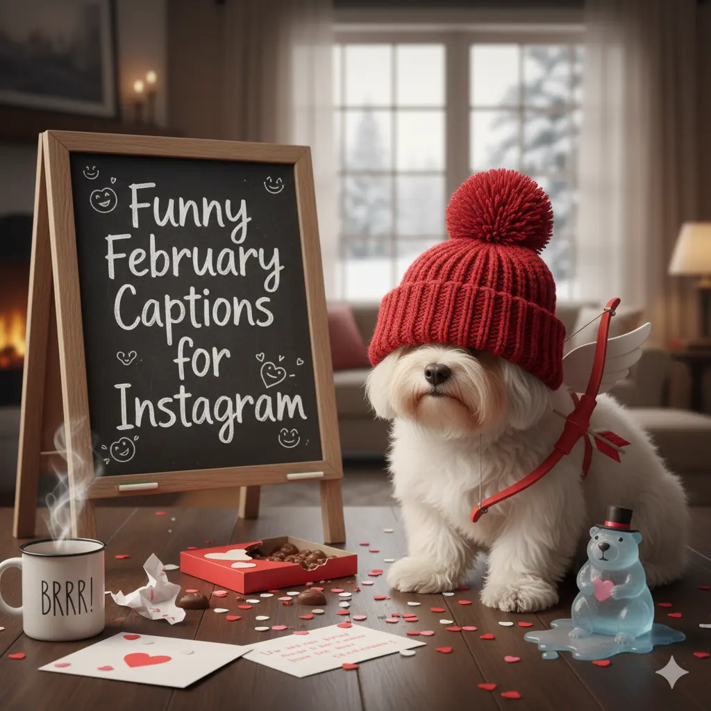 Funny February Captions for Instagram