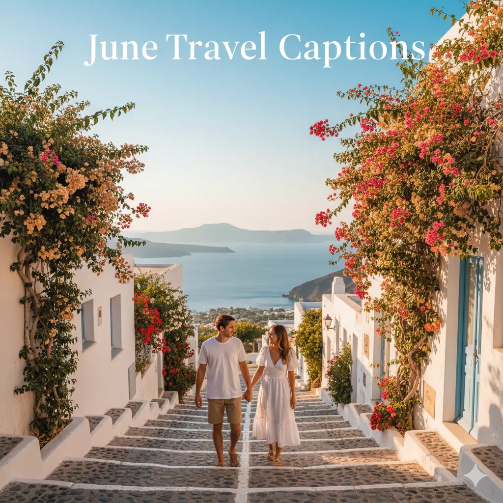  June Travel Captions 