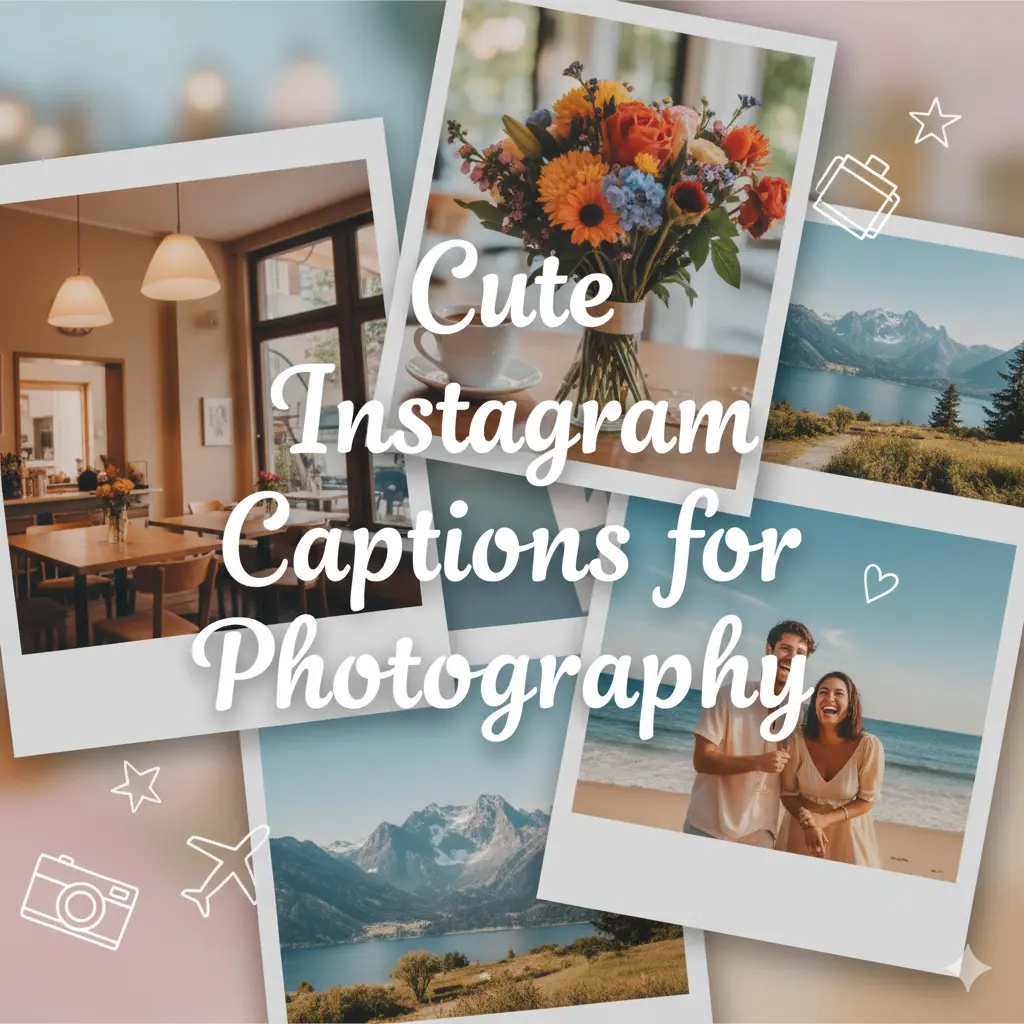 Cute Instagram Captions for Photography 
