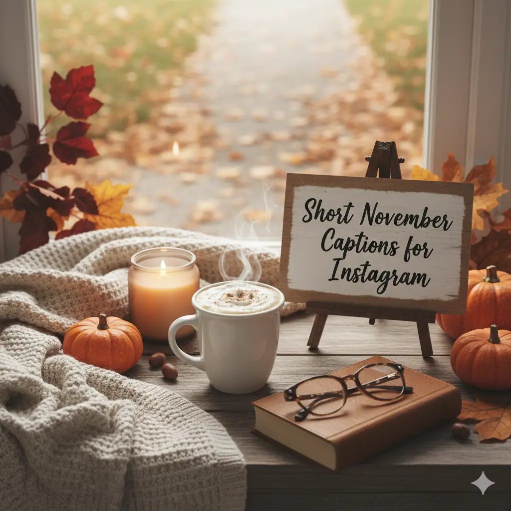 Short November Captions for Instagram