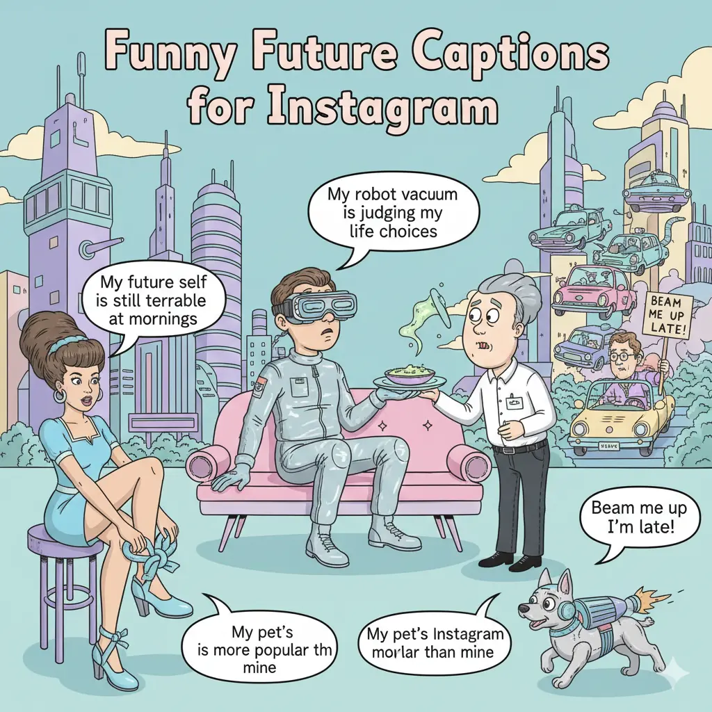  Funny Future Captions for Instagram