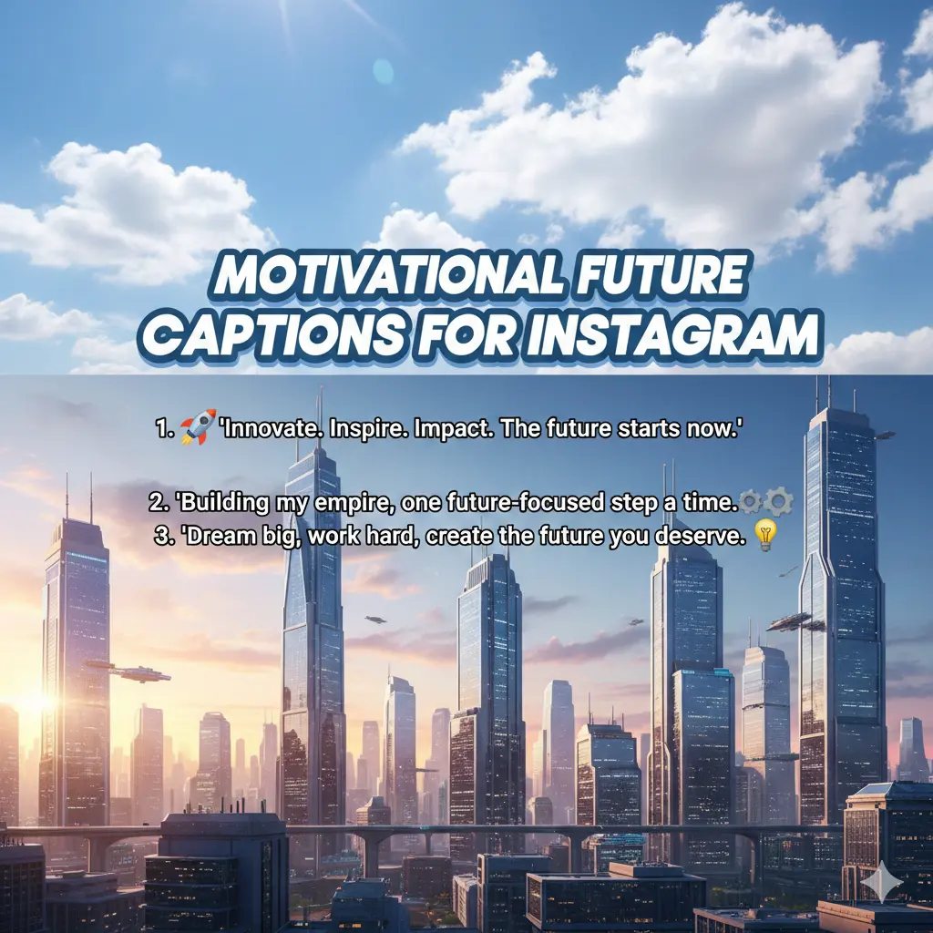 Motivational Future Captions for Instagram