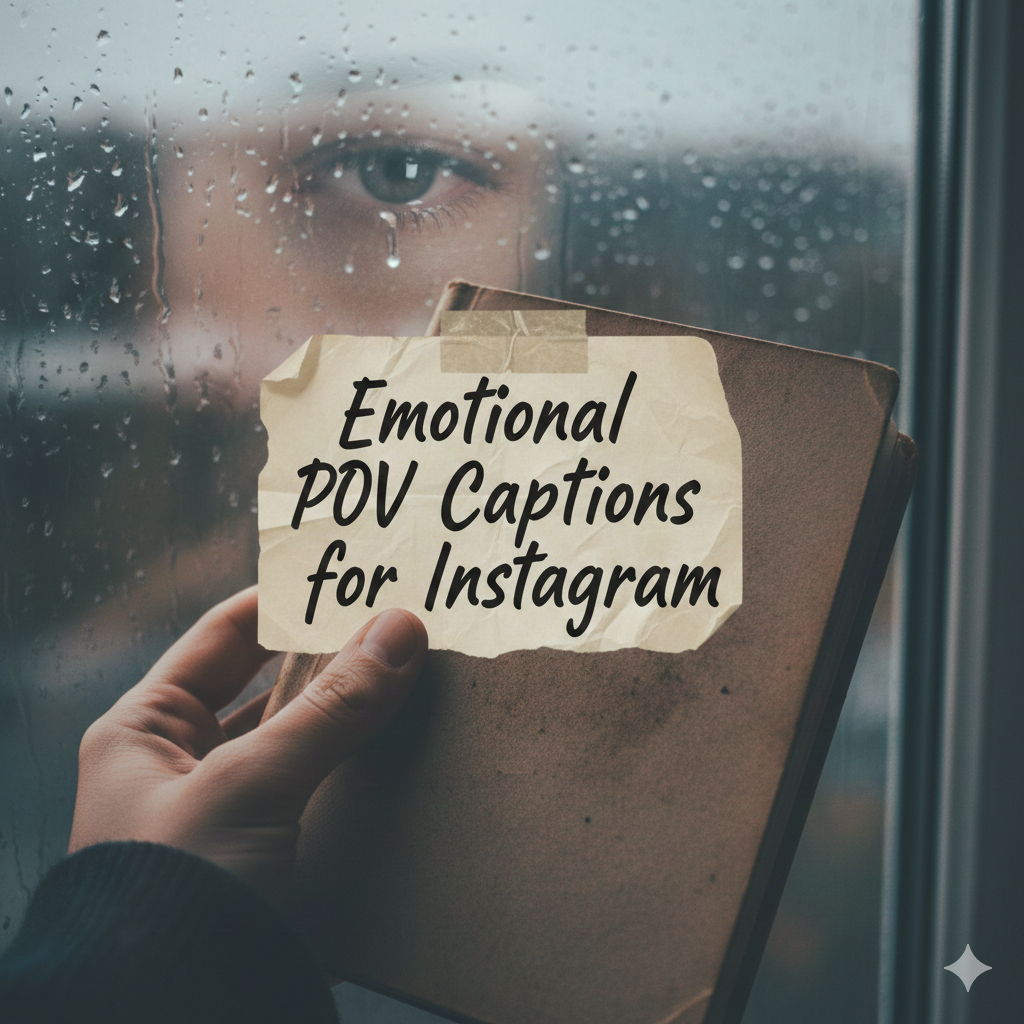Emotional POV Captions for Instagram 