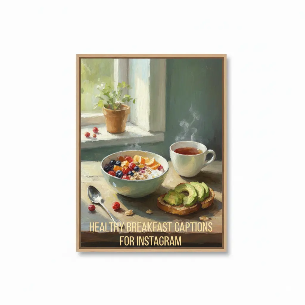 Healthy Breakfast Captions for Instagram