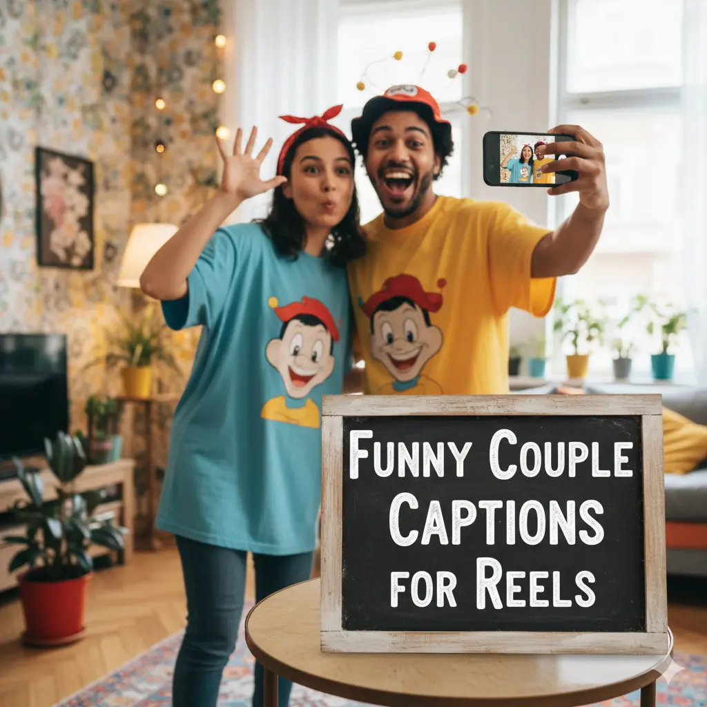  Funny Couple Captions for Reels 
