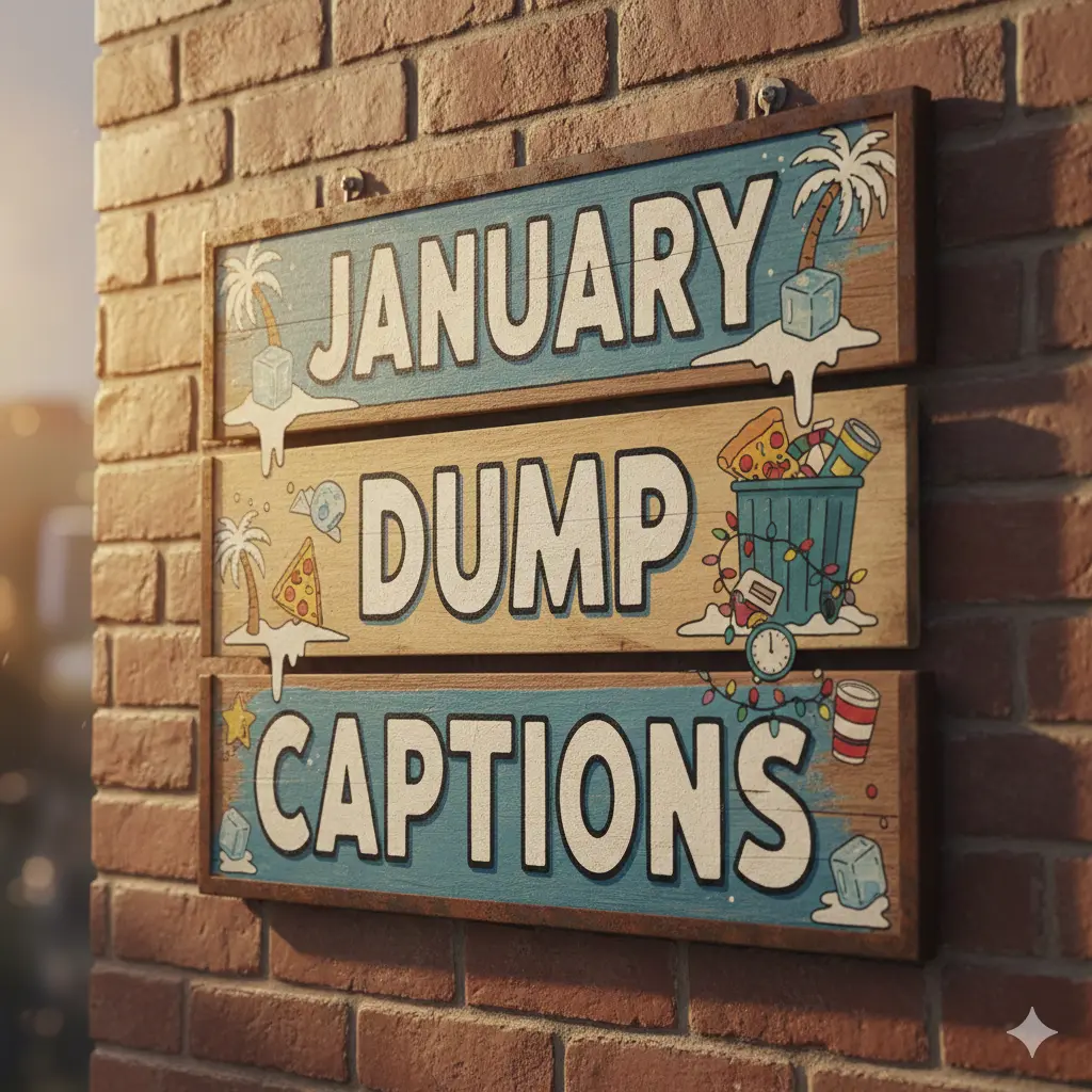 January Dump Captions