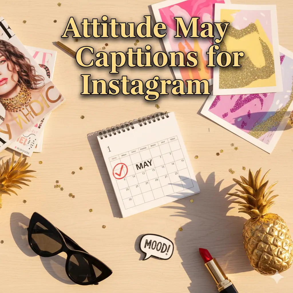 Attitude May Captions for Instagram