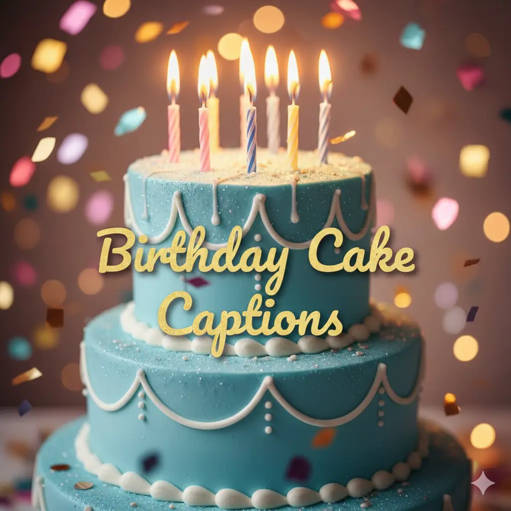 Birthday Cake Captions