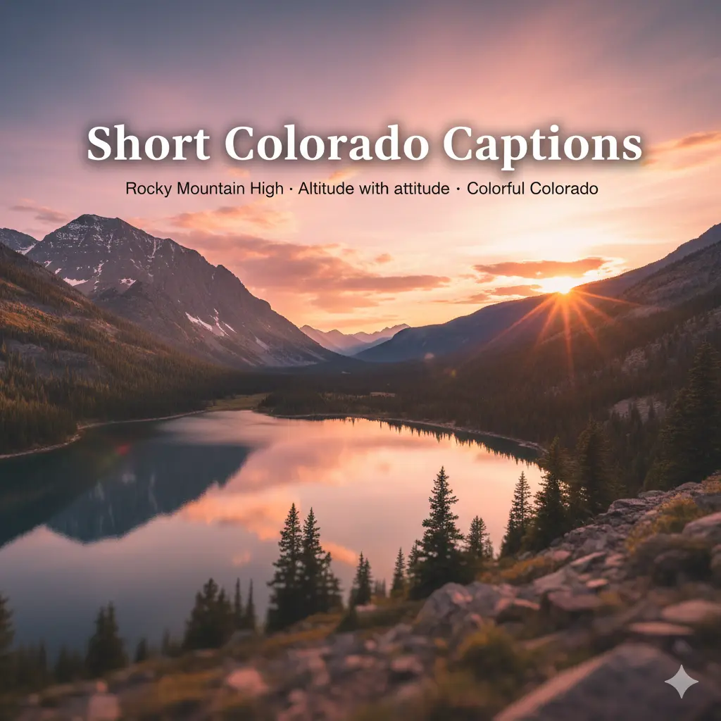 Short Colorado Captions