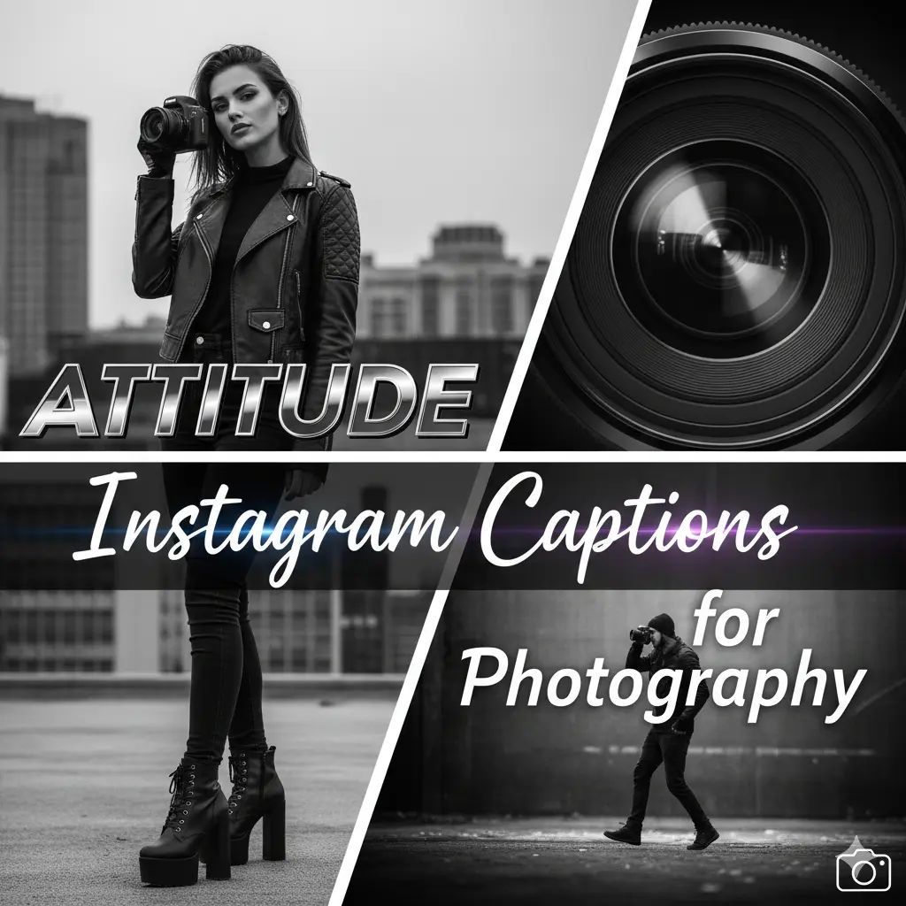 Attitude Instagram Captions for Photography 