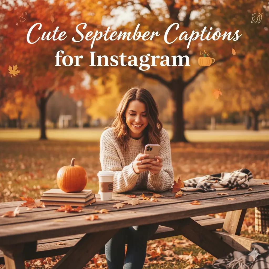 Cute September Captions for Instagram 