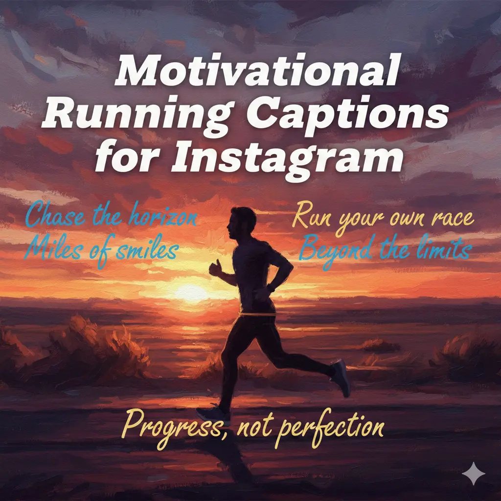  Motivational Running Captions for Instagram