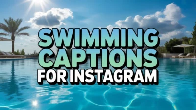 Swimming Captions for Instagram