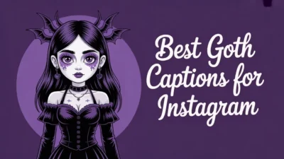 Best Goth Captions for Instagram