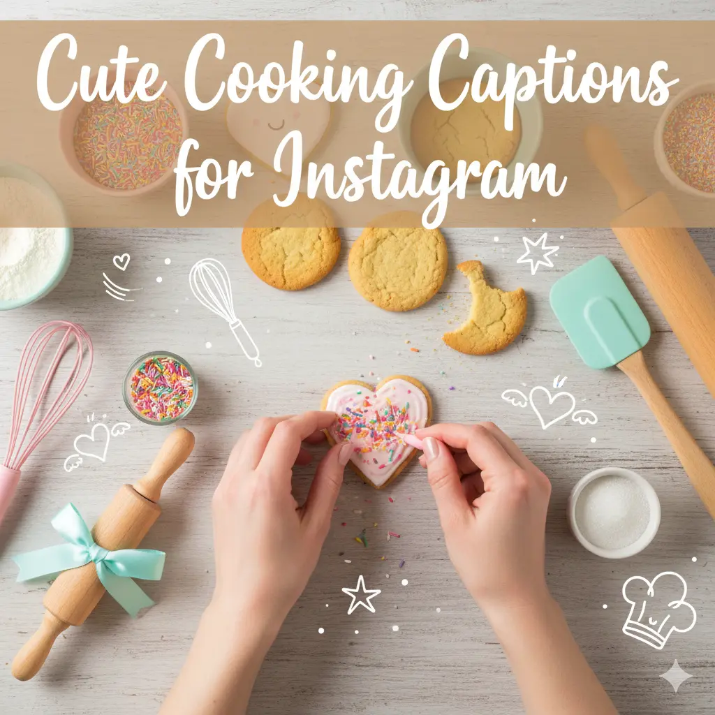 Cute Cooking Captions for Instagram